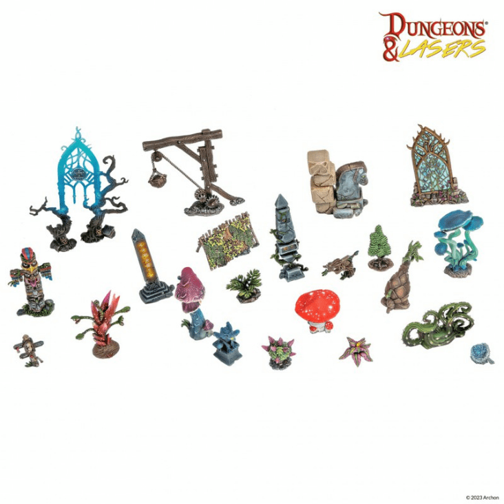 Ancient Scatter Ruins Pack - Dungeons & Lasers