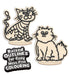 Cat Clay Colouring Kit