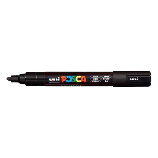Uni Posca PC - 5M: Medium Paint Marker Pen - each | Buy Online from The Home Crafters