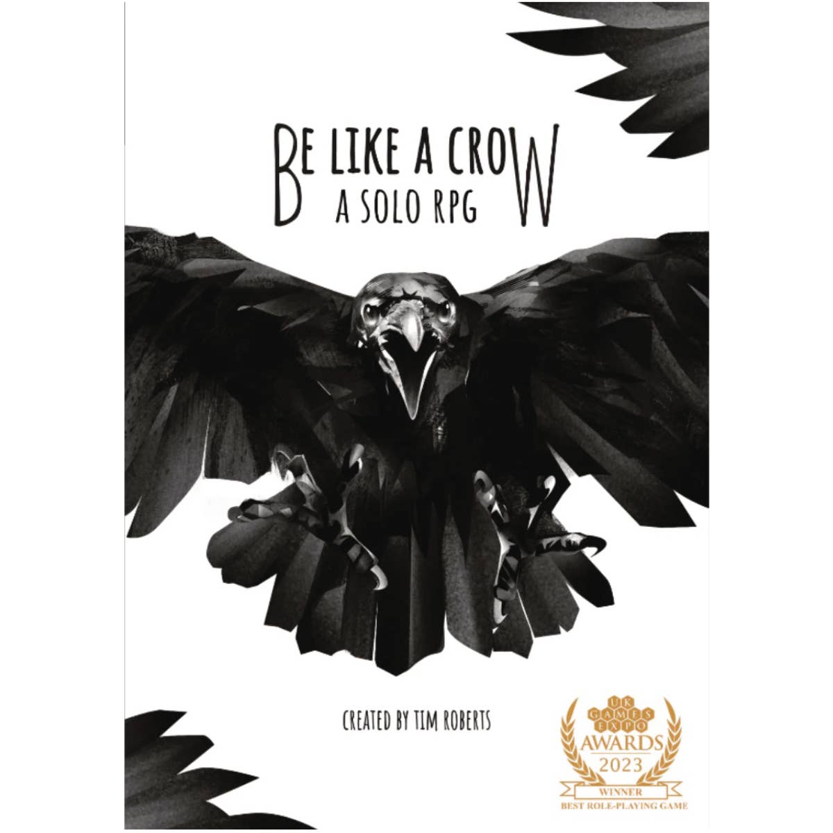 Be Like a Crow Rulebook - Solo TTRPG | Buy Online from The Home Crafters