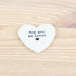 ‘So Loved’ Ceramic Heart Memorial Token – 4cm