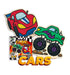 Cars Clay Colouring Kit