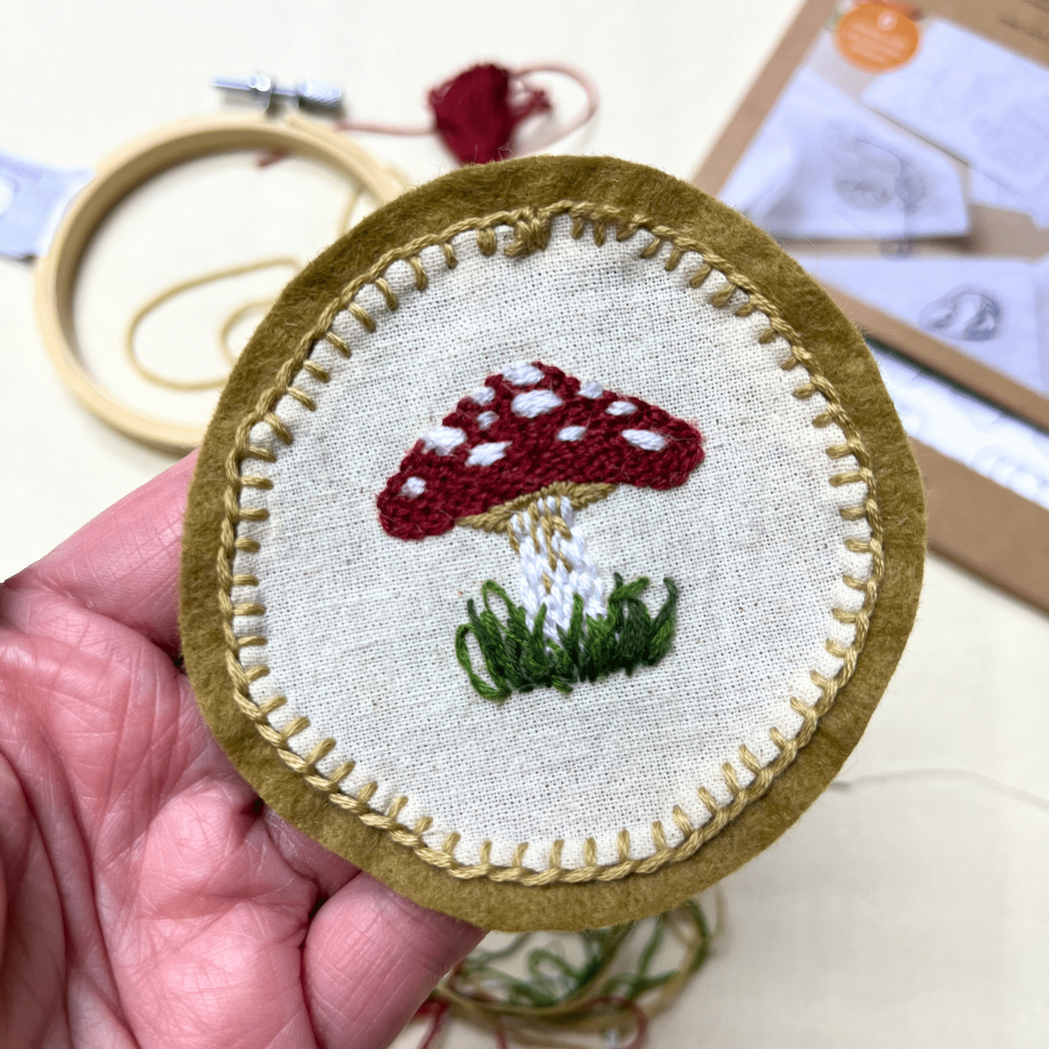 Art for Adults: Embroidery Motif using Stitch & Rinse - Tuesday 30th June 10am | Buy Online from The Home Crafters