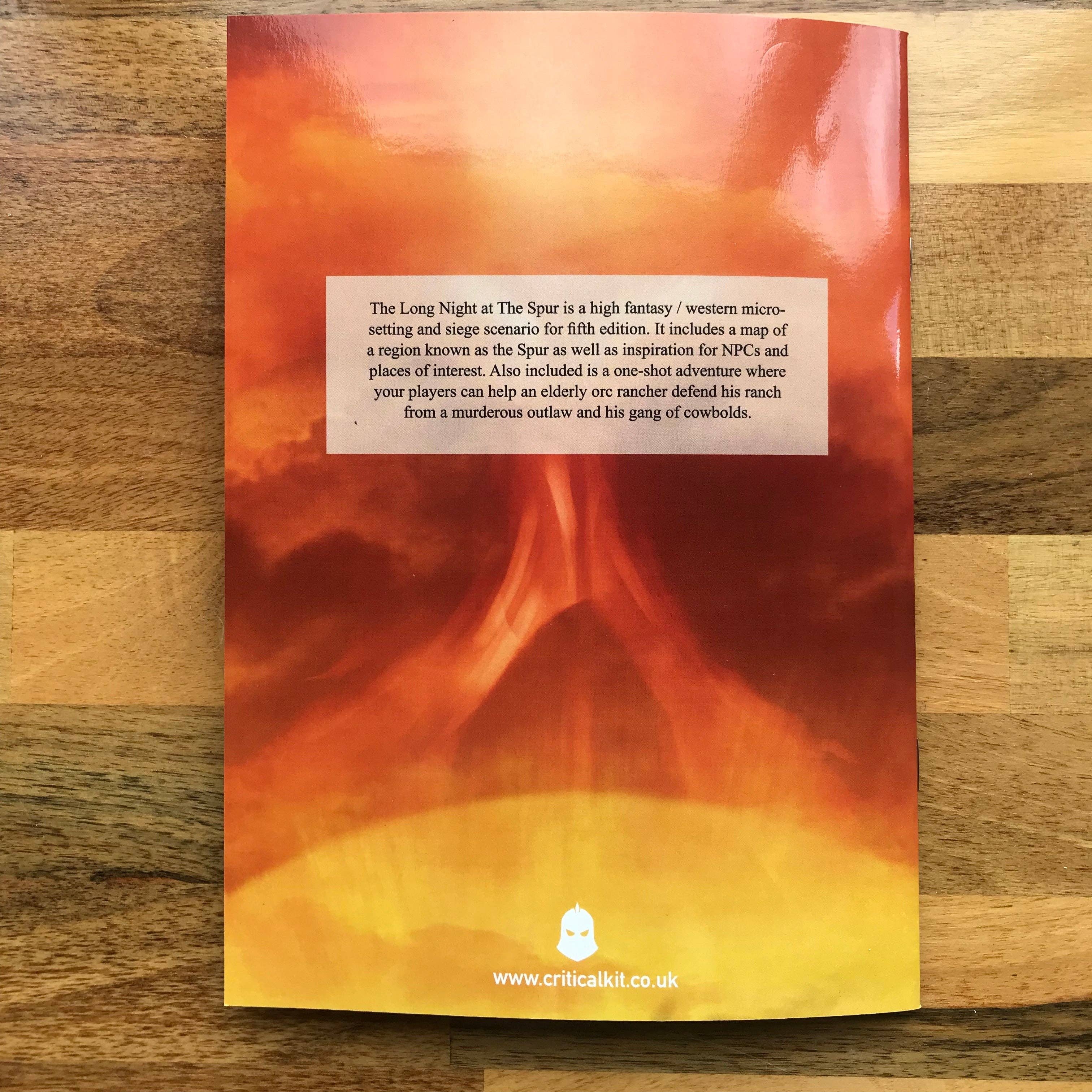 The Long Night at The Spur - a western(ish) siege - 5E One Shot Adventure