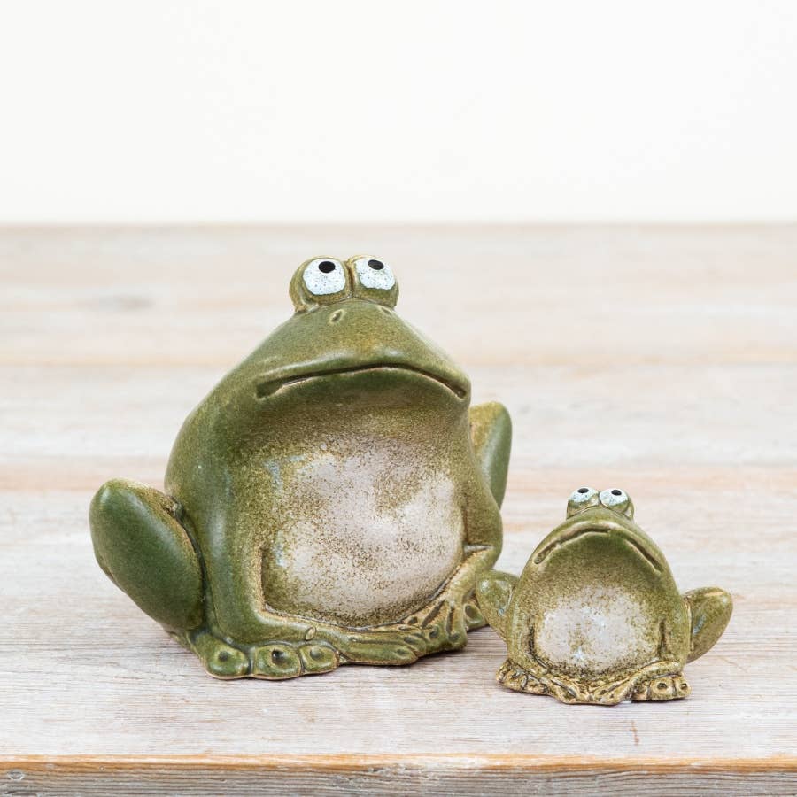 Sitting Frog Figurine Ornament – 6.8cm