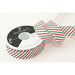 Festive Ribbon: Candy Stripe - 25mm | Buy Online from The Home Crafters