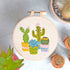Simply Make Embroidery By Numbers Kit - Cacti | Buy Online from The Home Crafters