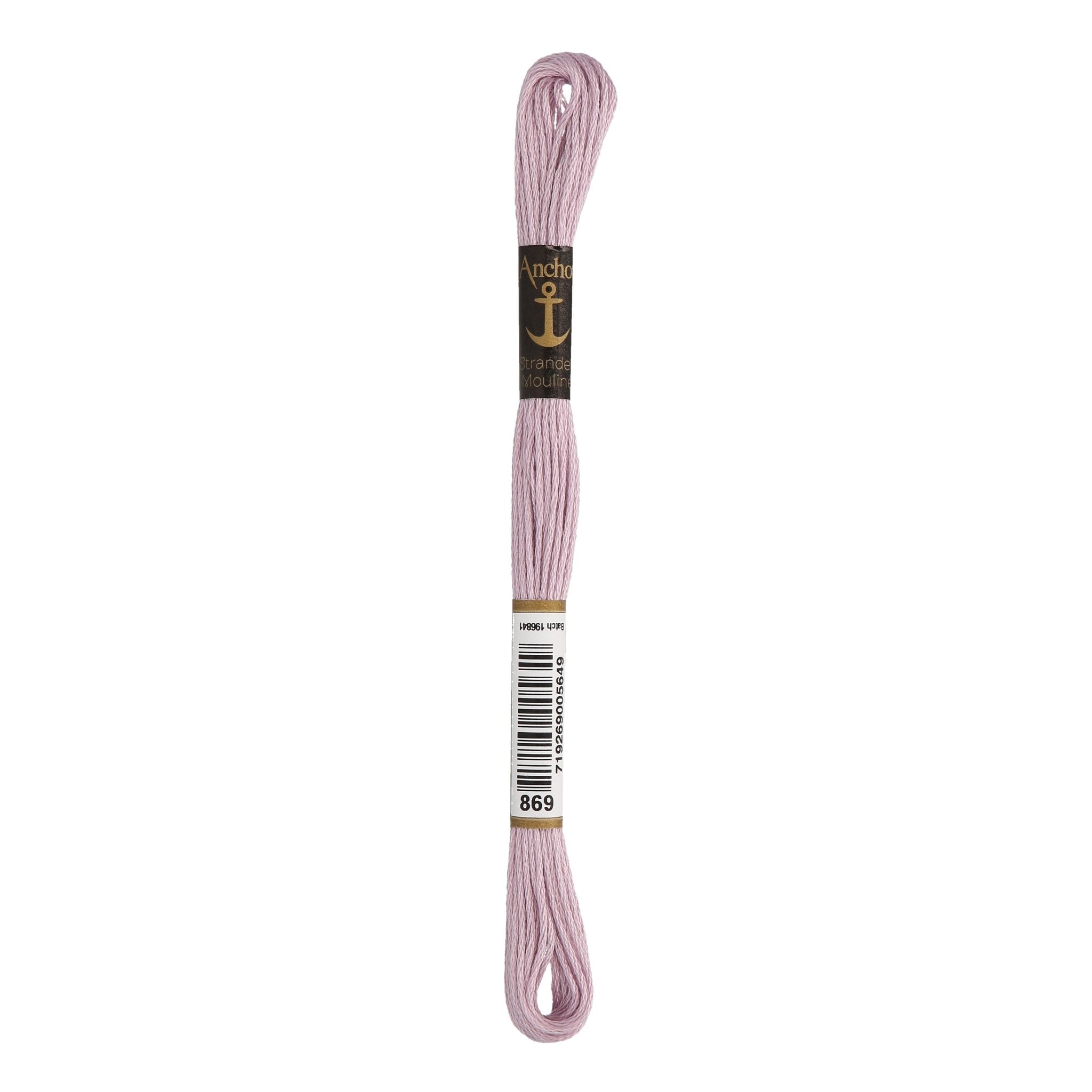 869: Anchor Stranded Mouline Cotton Skein - 8m | Buy Online from The Home Crafters