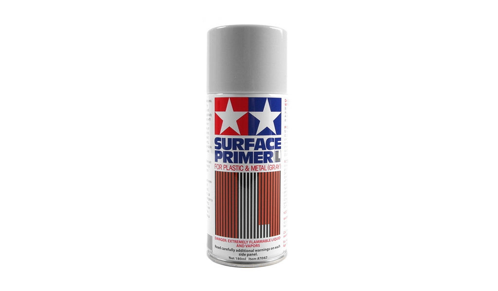 Tamiya Surface Spray Primer 180ml - Grey