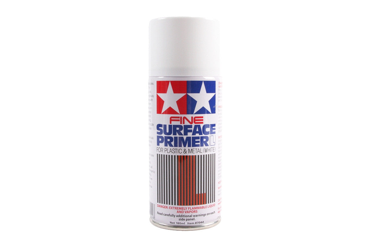 Tamiya Fine Surface Spray Primer 180ml - White