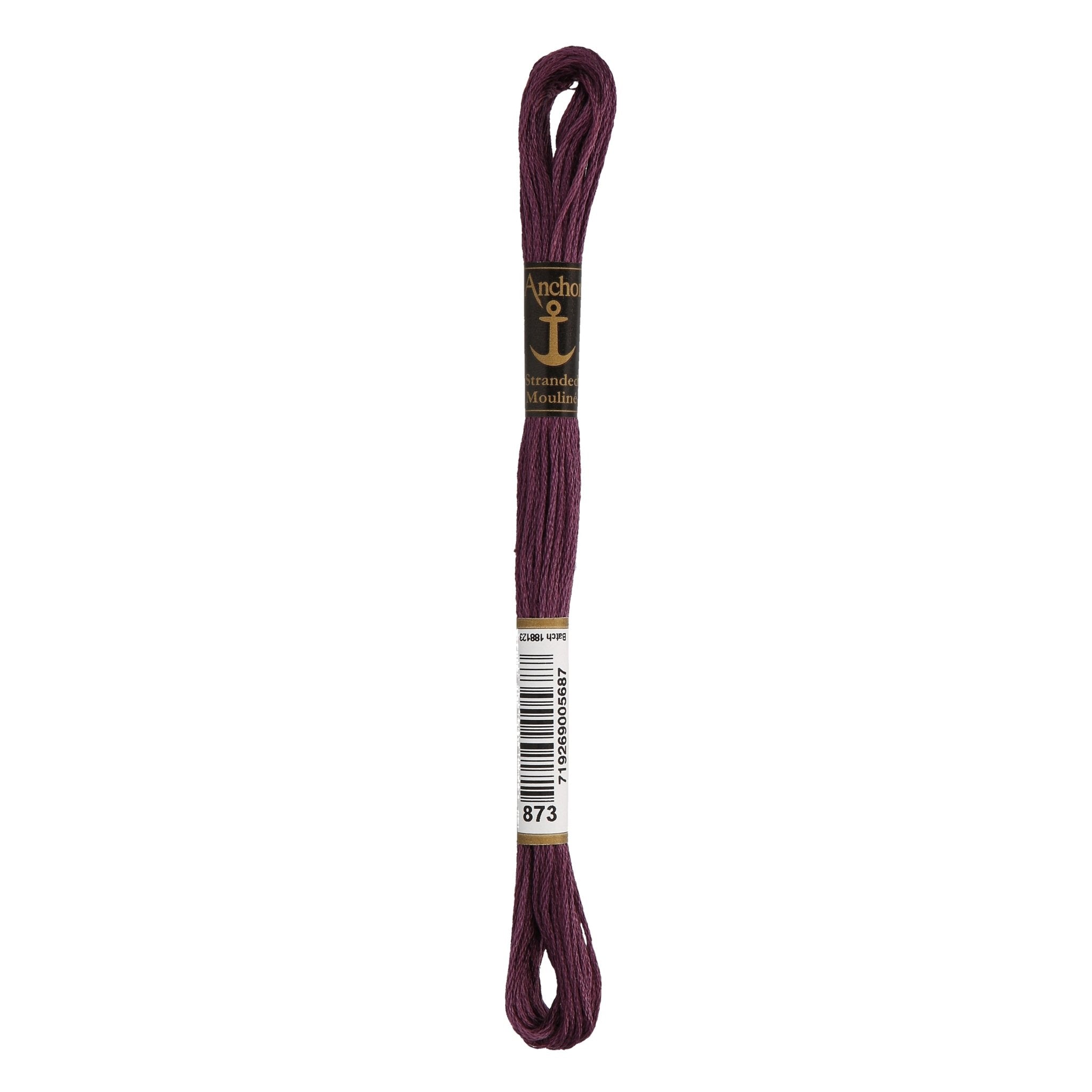 873: Anchor Stranded Mouline Cotton Skein - 8m | Buy Online from The Home Crafters