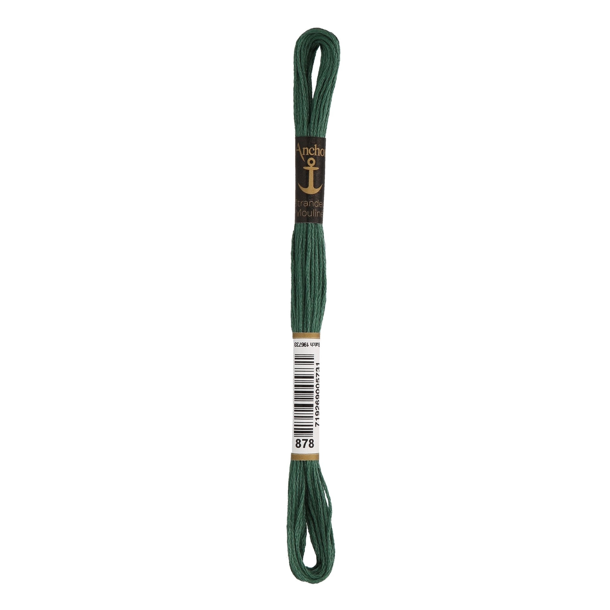 878: Anchor Stranded Mouline Cotton Skein - 8m | Buy Online from The Home Crafters