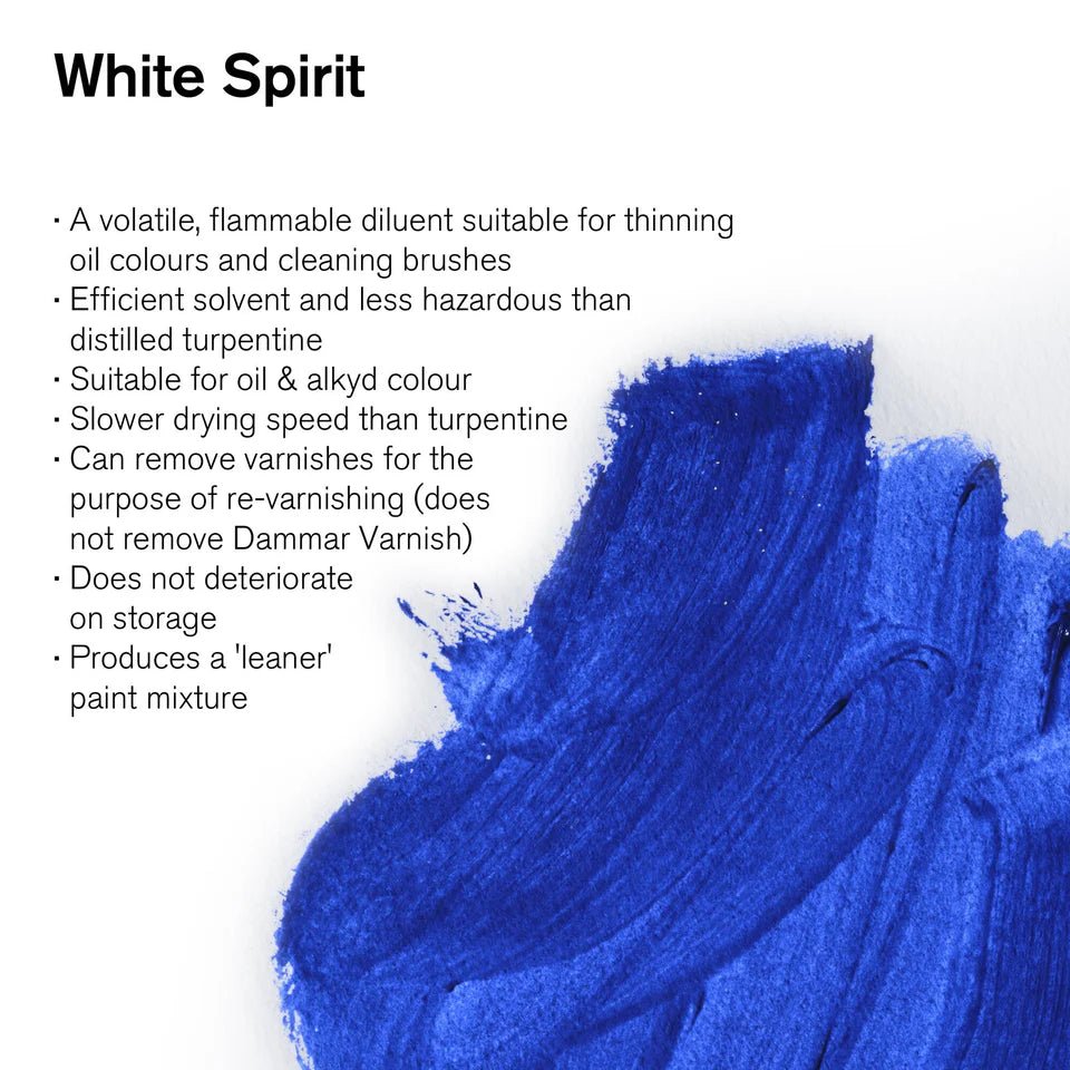 Winsor & Newton Artists White Spirit - 75ml | Buy Online from The Home Crafters
