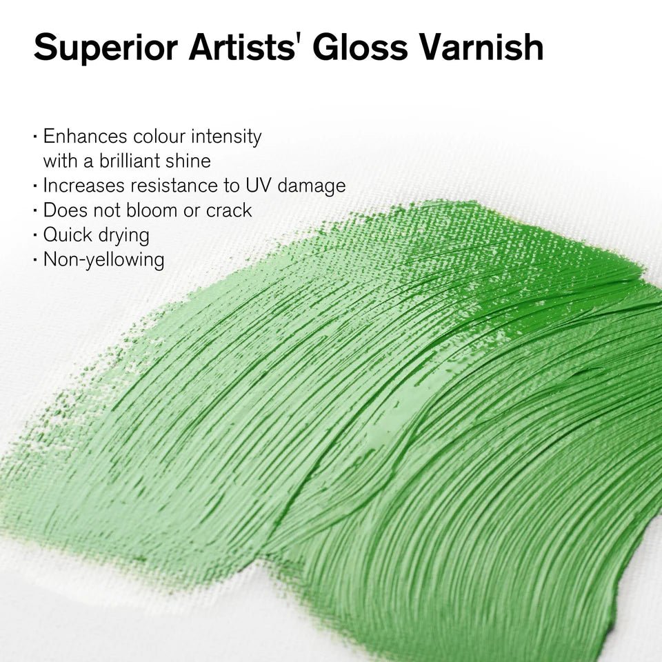 Winsor & Newton Artists Gloss Varnish - 75ml | Buy Online from The Home Crafters