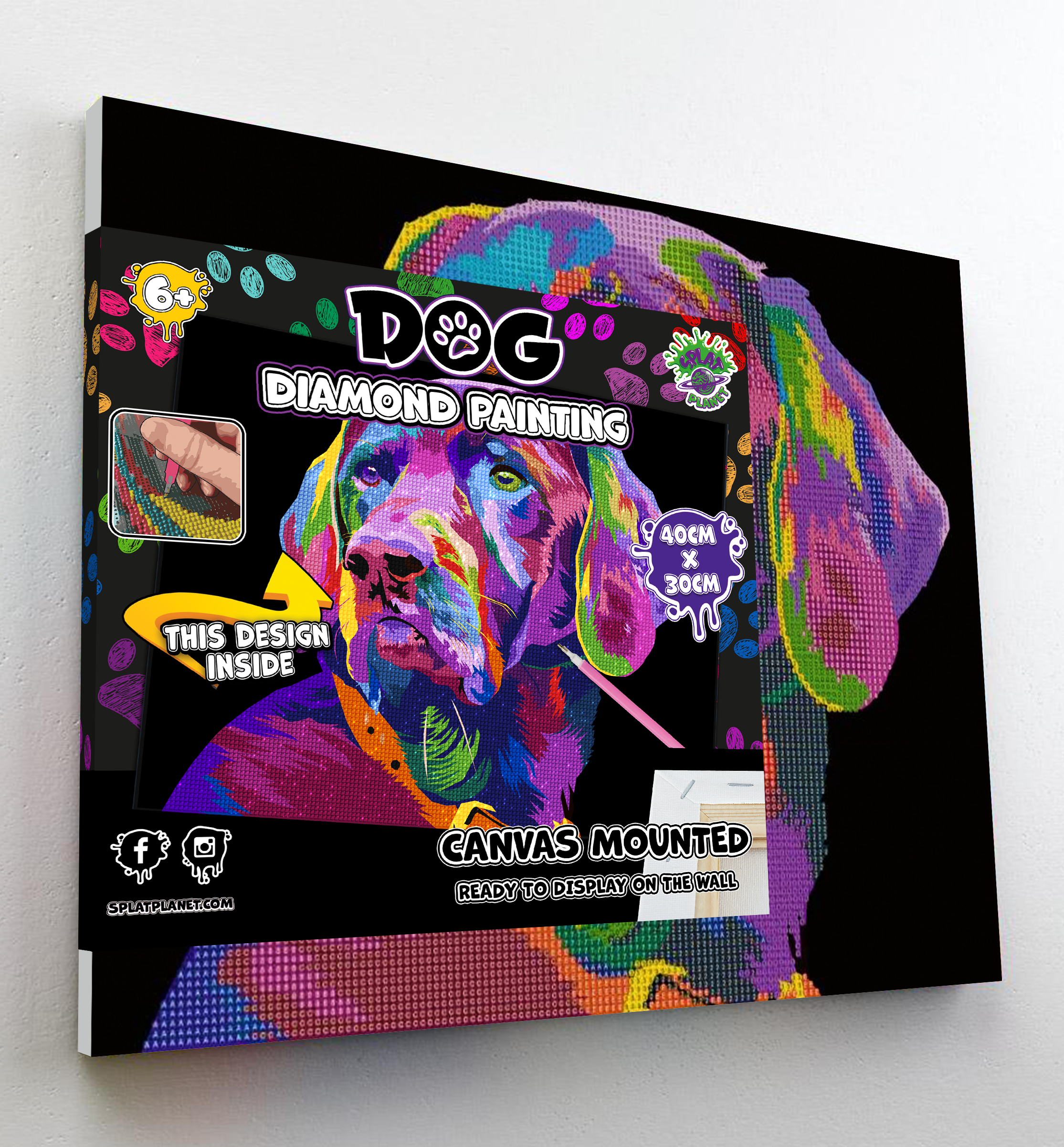 Dog Diamond painting