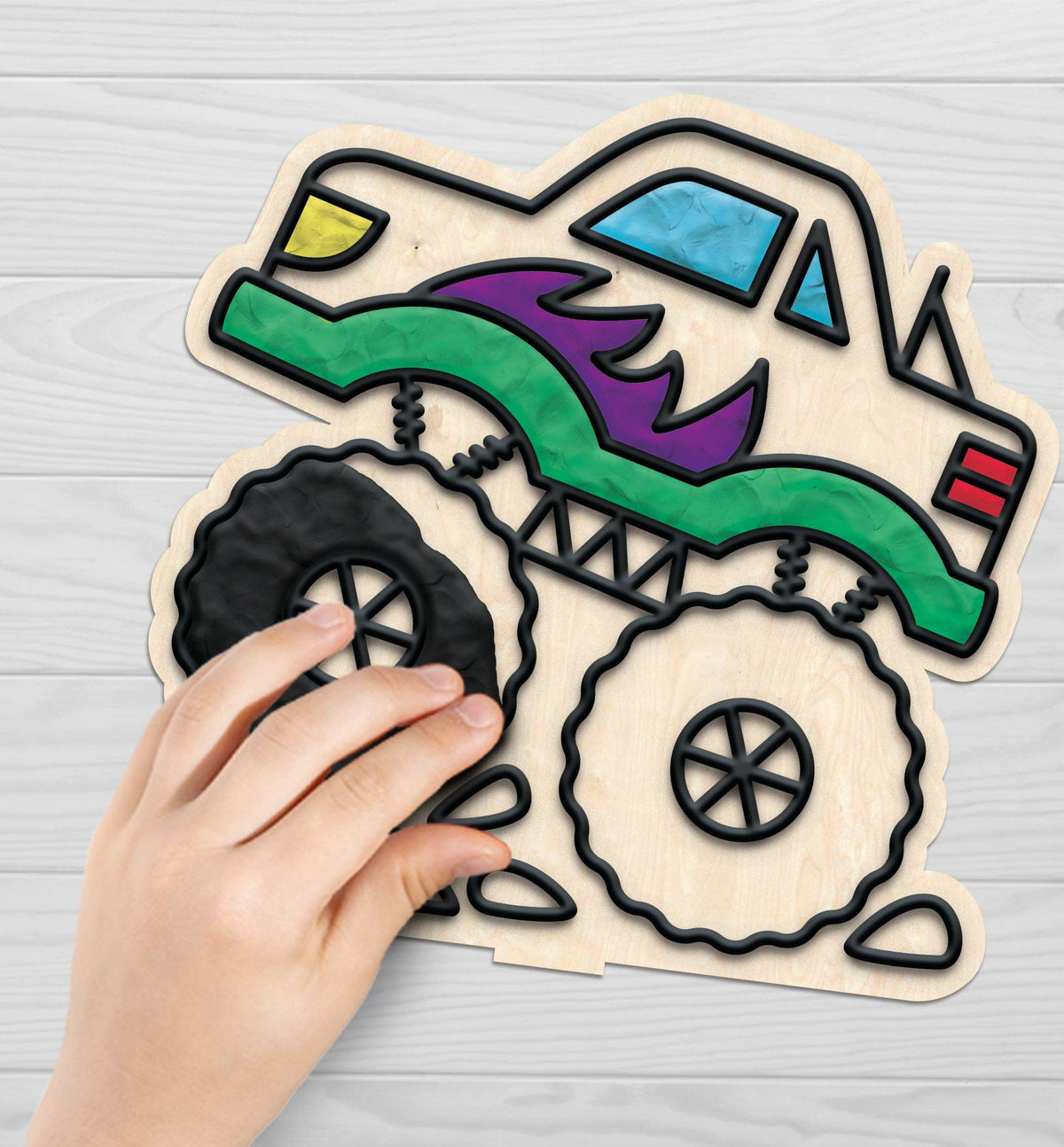 Cars Clay Colouring Kit