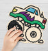 Cars Clay Colouring Kit
