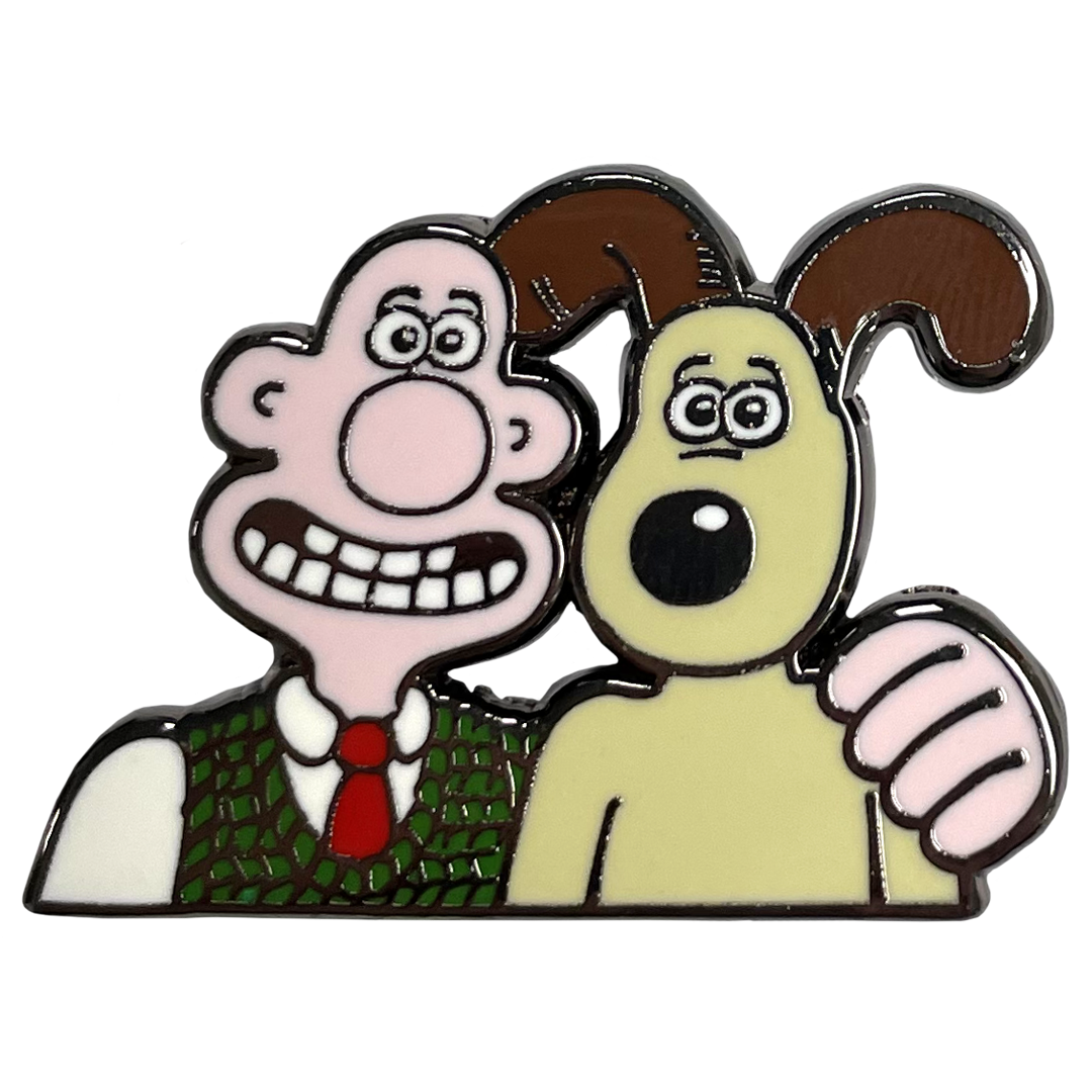 Wallace & Gromit Pin Badge