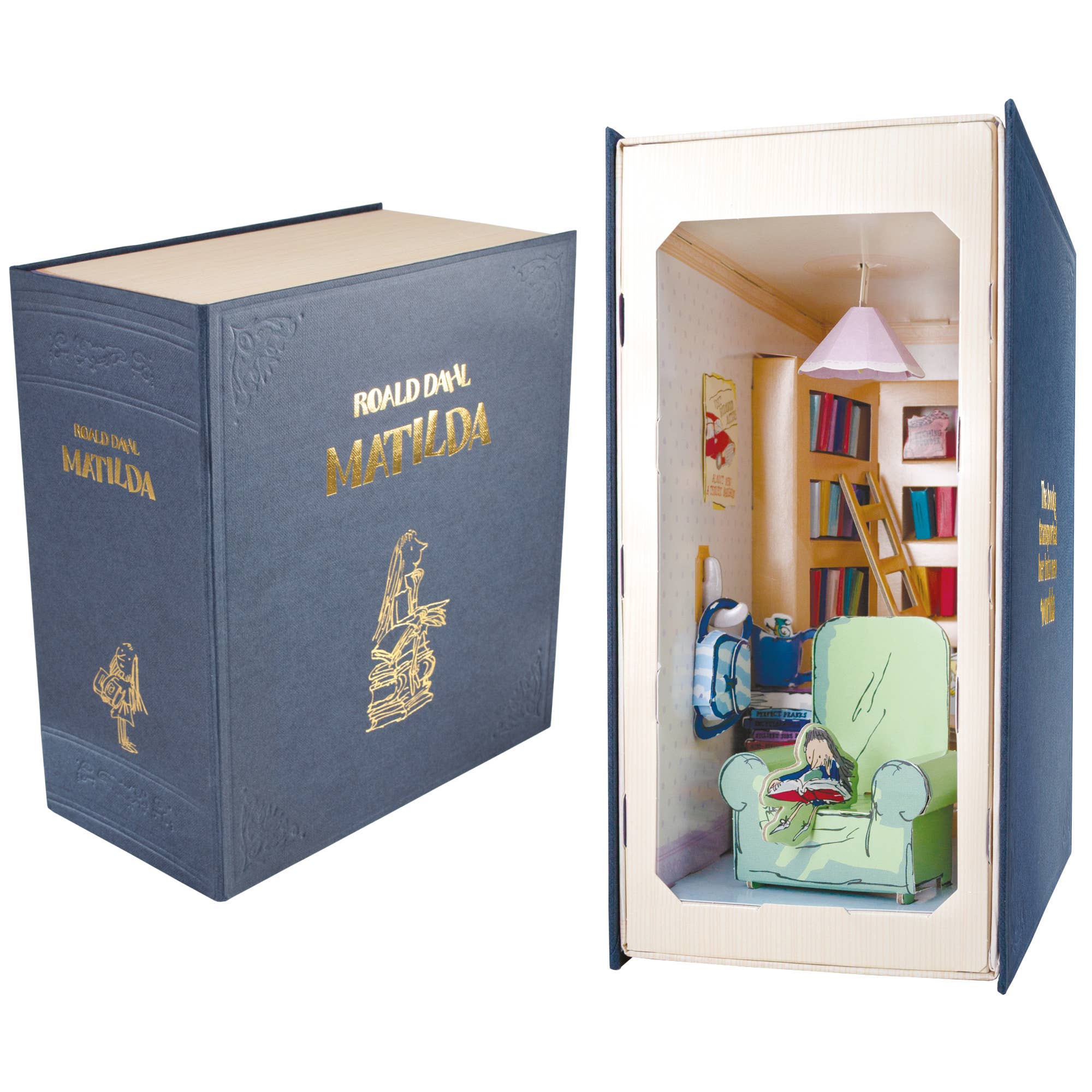 Build Your Own, Roald Dahl 'Matilda' Book Nook | Buy Online from The Home Crafters
