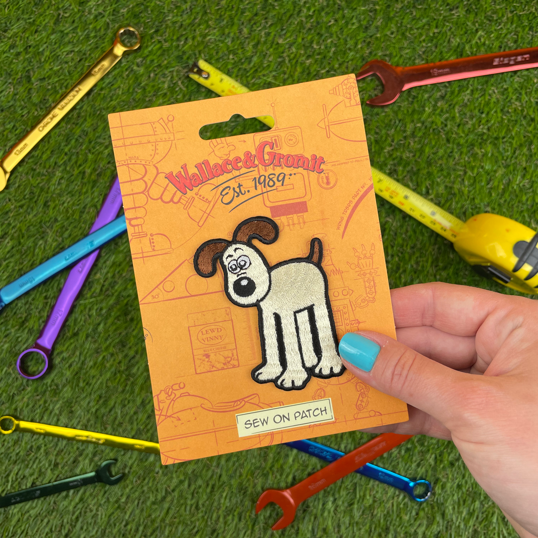 Wallace & Gromit - Gromit Character Sew On Patch