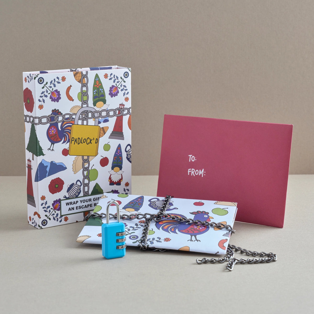 Padlock'd Poland: An Escape Room Lock and Chain Game