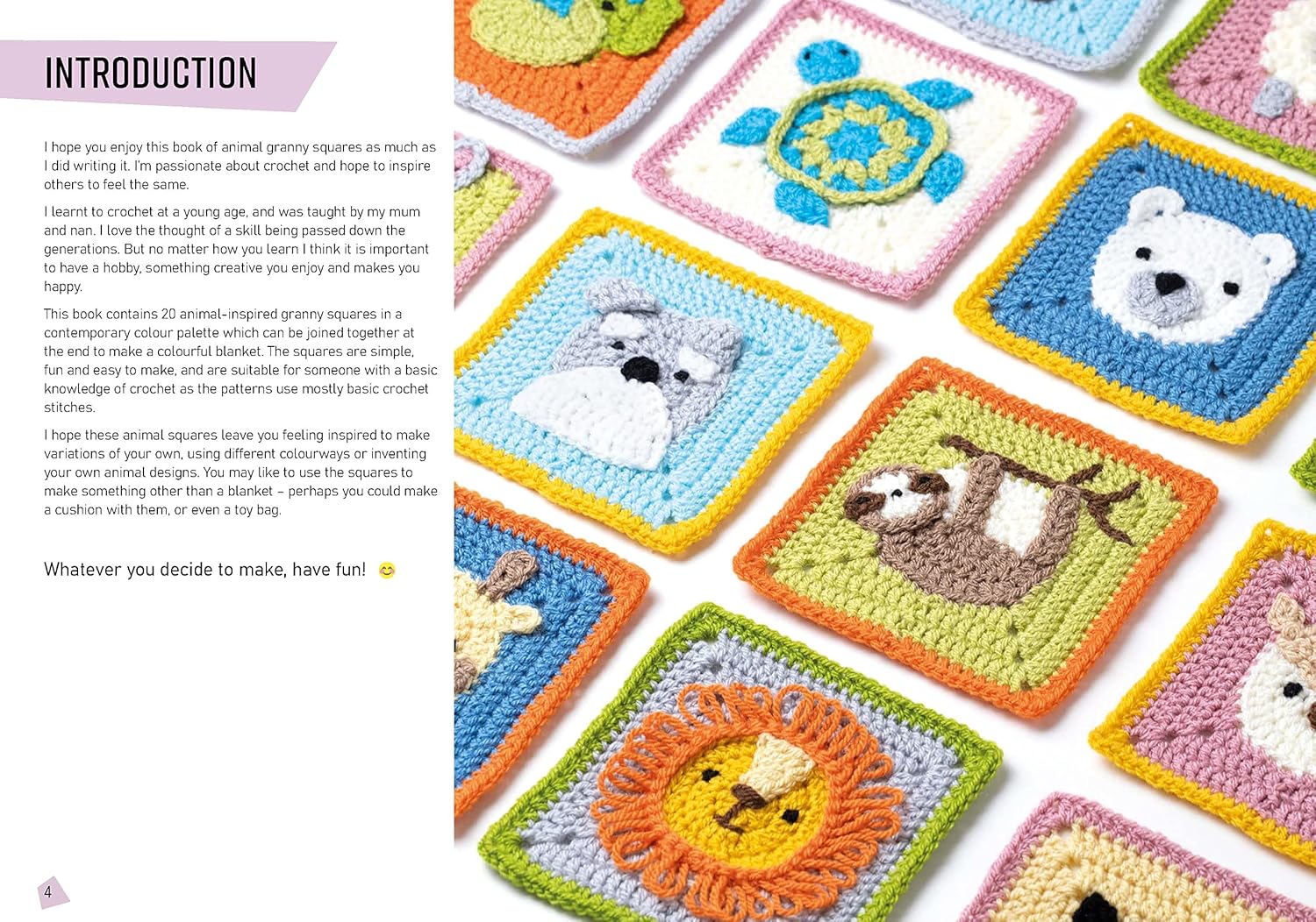 All-New Twenty to Make: Animal Granny Squares (hardback)