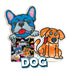 Dog Clay Colouring Kit