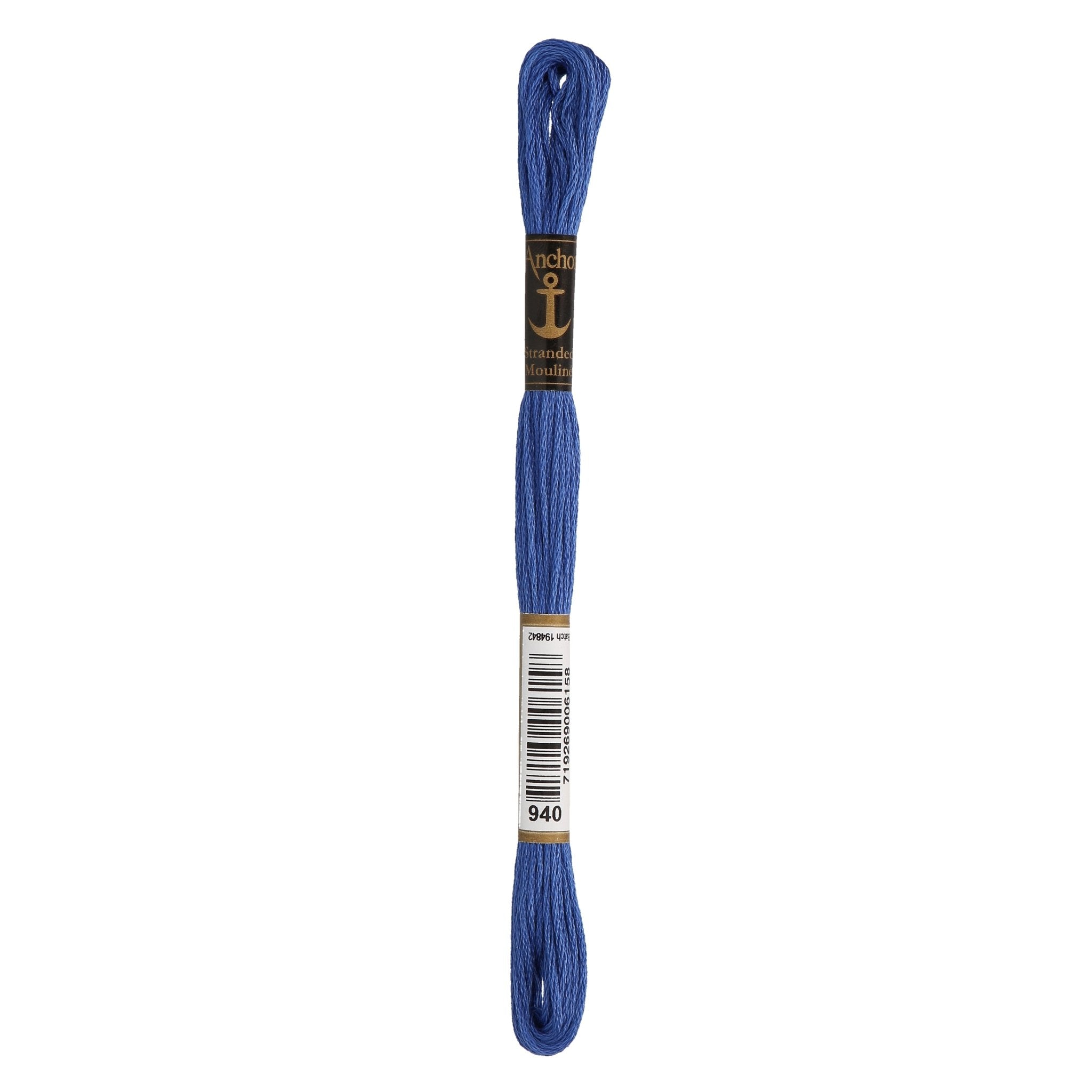940: Anchor Stranded Mouline Cotton Skein - 8m | Buy Online from The Home Crafters