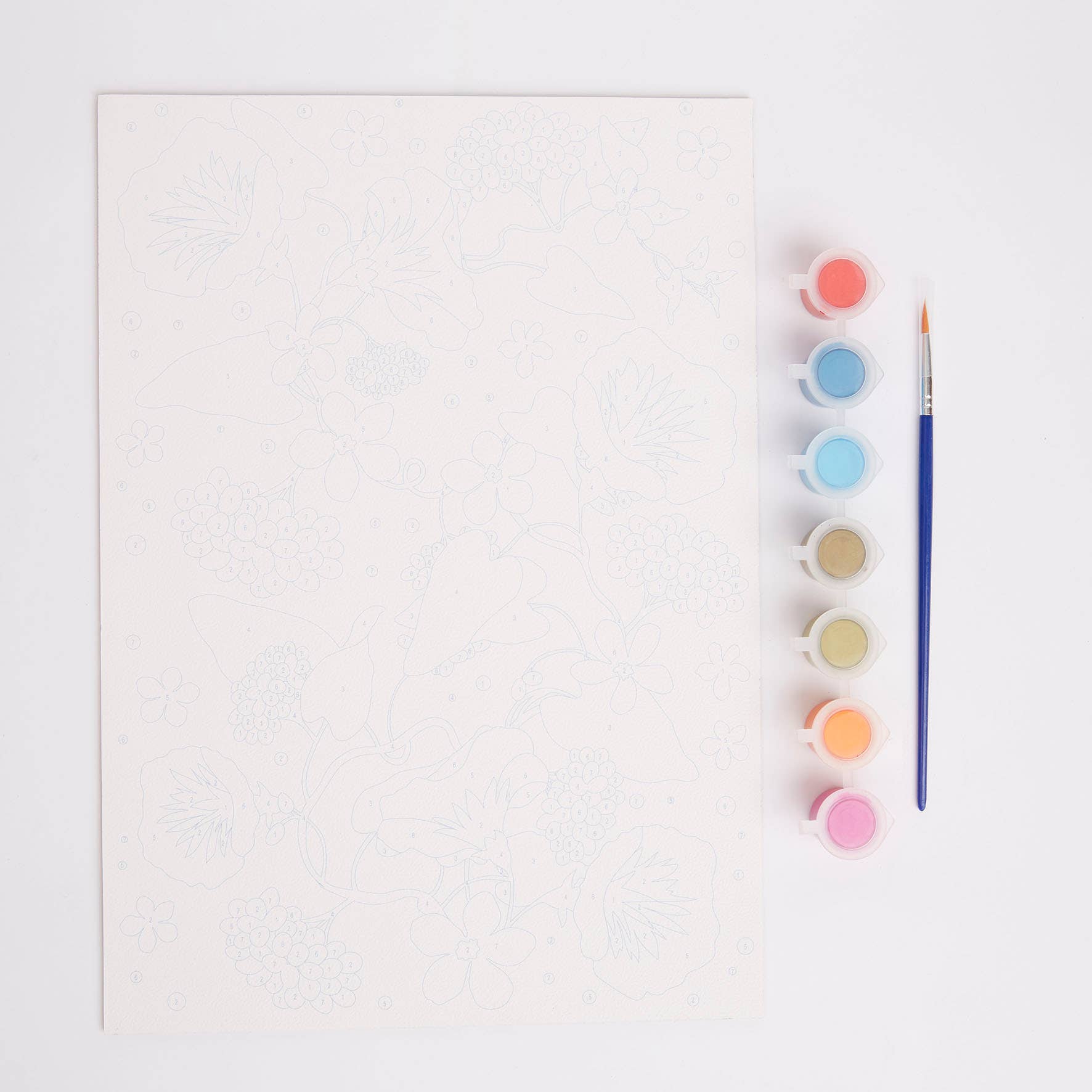 RHS Paint By Numbers For Kids: Blooms | Buy Online from The Home Crafters