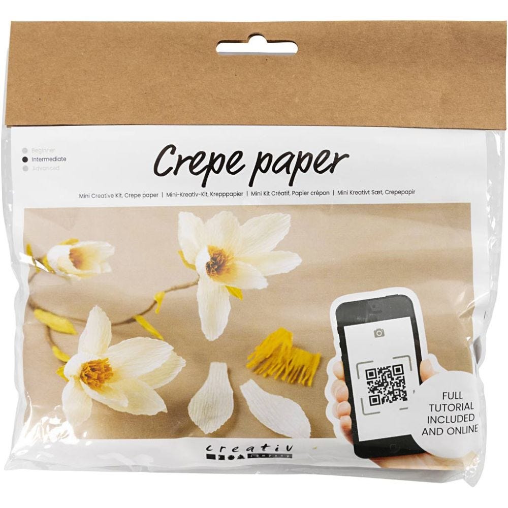 Mini Craft Kit: Crepe Paper - Magnolia Branch