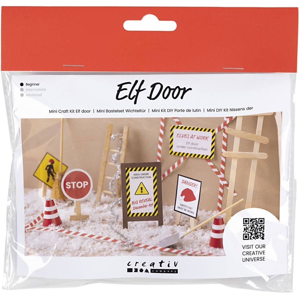 Creativ Craft Kit: Elf Door World - Under Construction