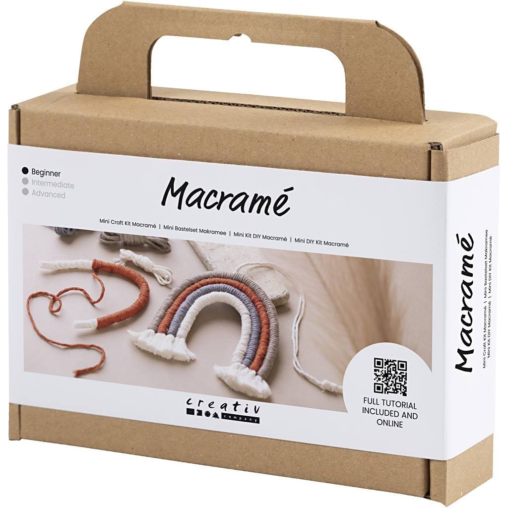 Mini Craft Kit Macramé - Rainbow