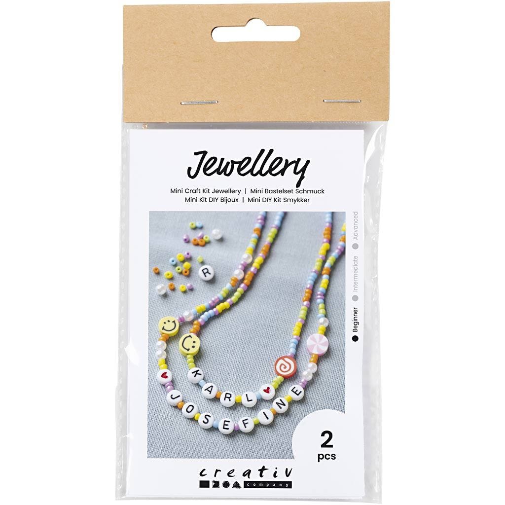 Mini Craft Kit: Jewellery - Beaded Necklaces
