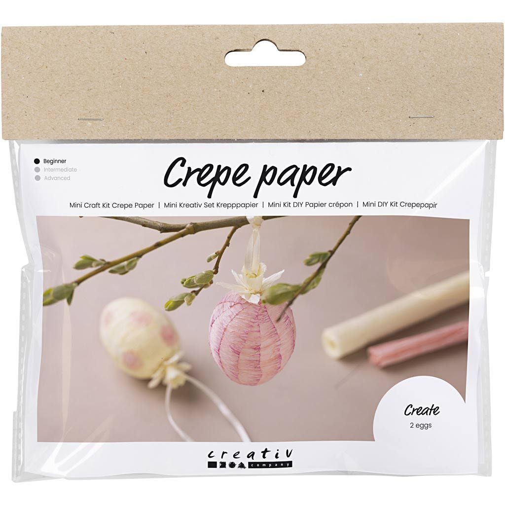 Mini Craft Kit: Crepe Paper - Easter Eggs