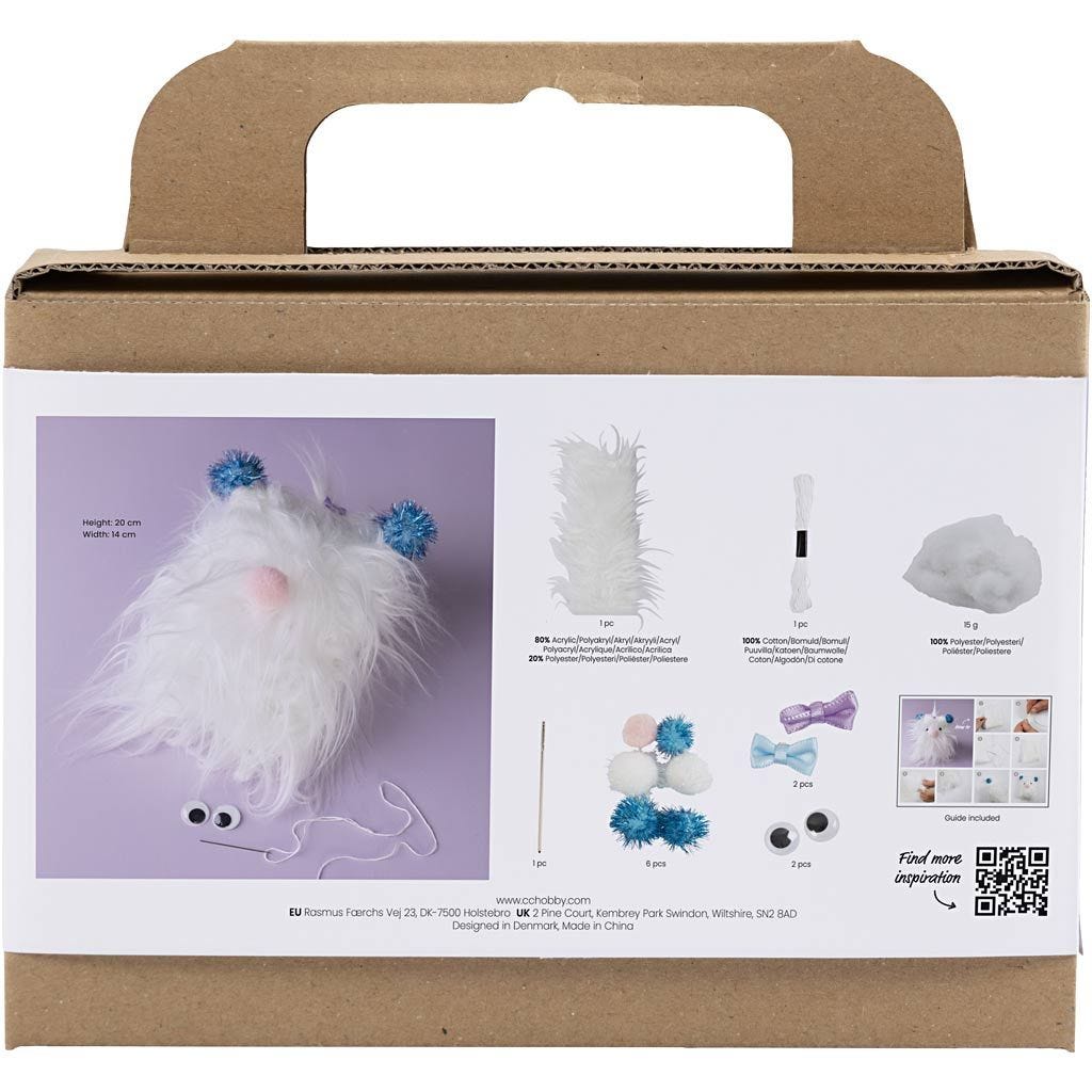 Mini Craft Kit: Sewing - Furry Monster