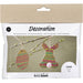 Mini Craft Kit: Easter Decorations - Egg & Rabbit | Buy Online from The Home Crafters