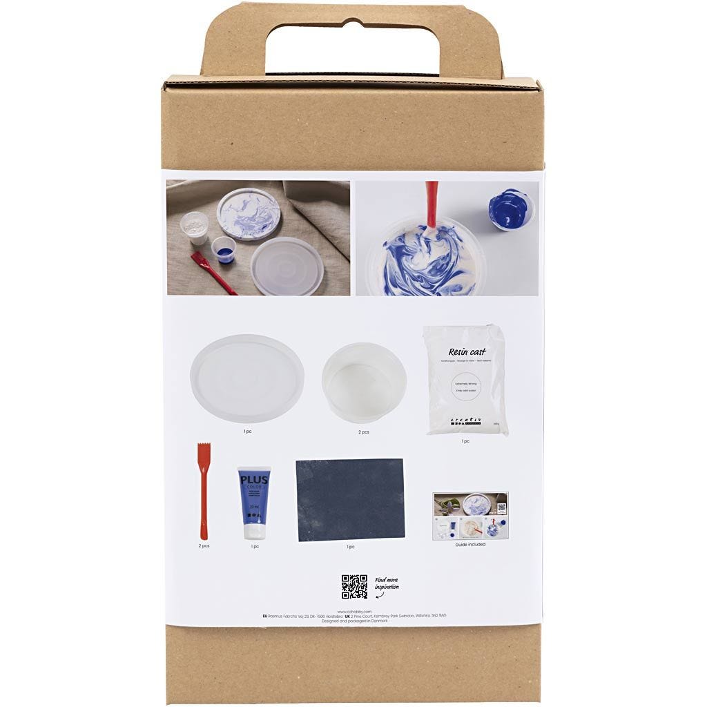Craft Kit: Resin Casting - Round Trinket Tray | Buy Online from The Home Crafters