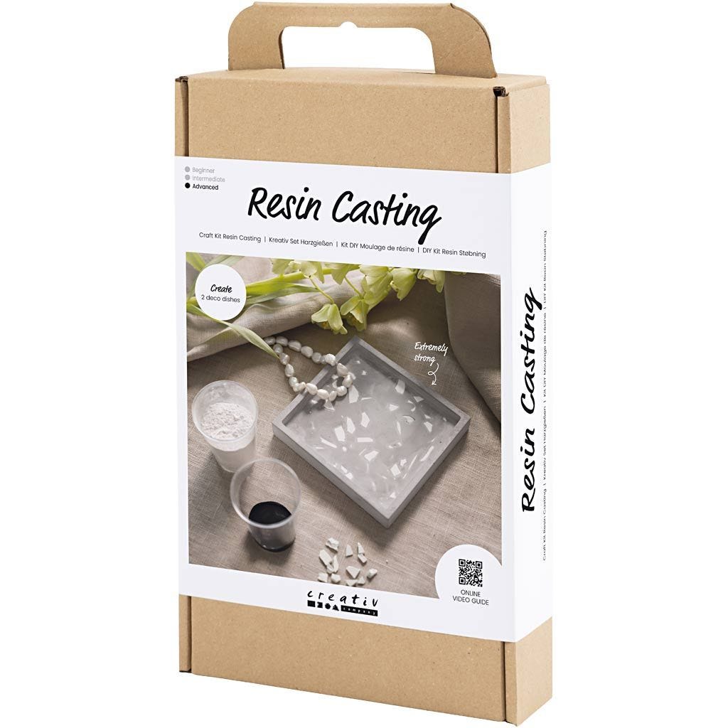 Craft Kit: Resin Casting - Square Trinket Tray