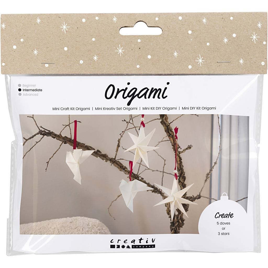 Christmas Mini Craft Kit - Origami Stars