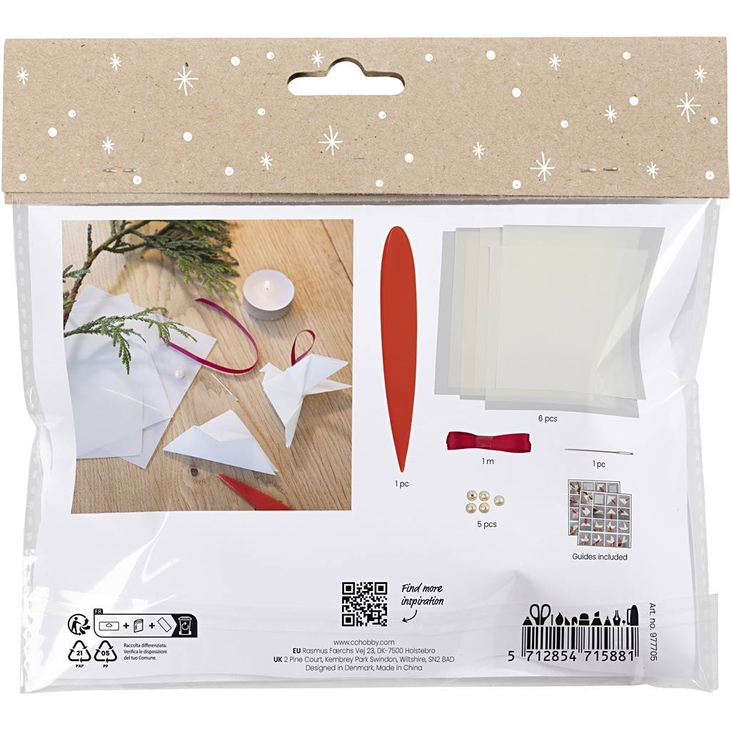 Christmas Mini Craft Kit - Origami Stars