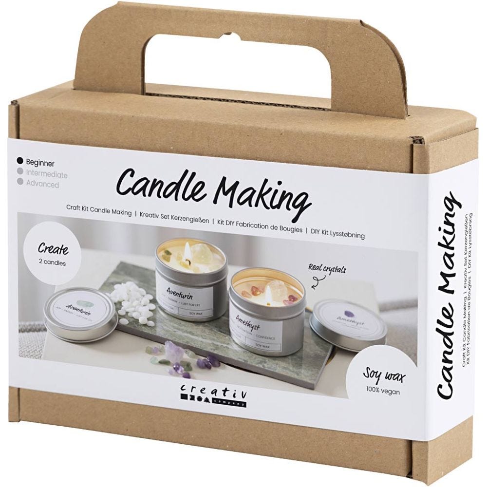 Starter Craft Kit: Soy Candle Making