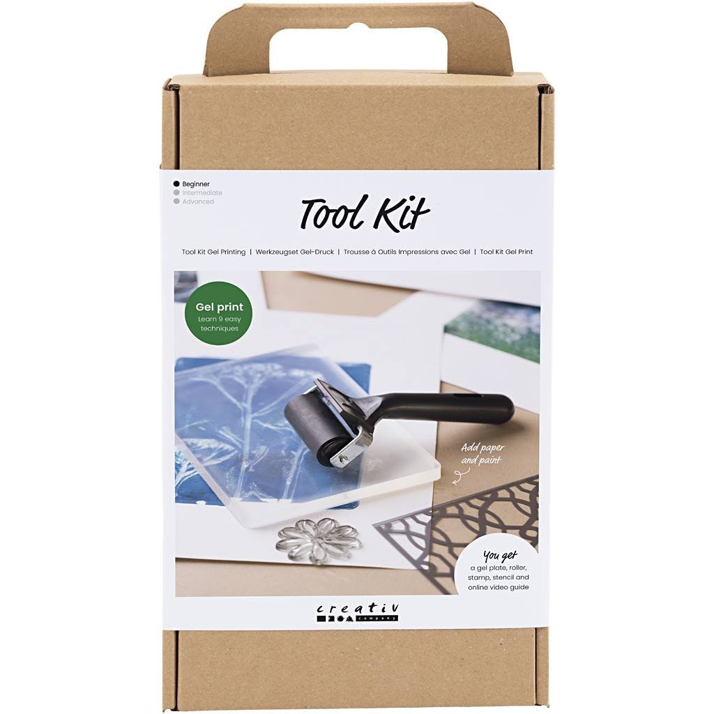 Starter Craft Kit: Gel Printing Tool Kit