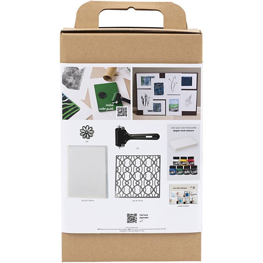 Starter Craft Kit: Gel Printing Tool Kit