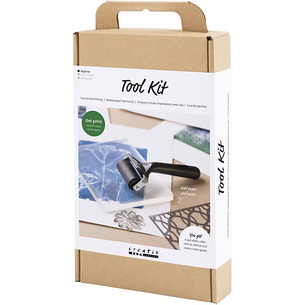 Starter Craft Kit: Gel Printing Tool Kit