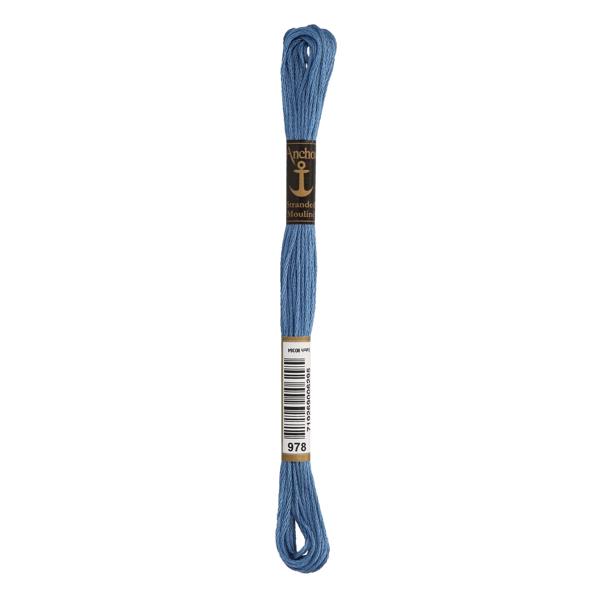 978: Anchor Stranded Mouline Cotton Skein - 8m | Buy Online from The Home Crafters