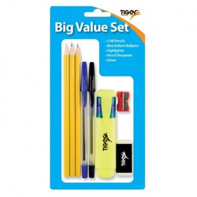 Tiger: Big Value Stationery Set | Buy Online from The Home Crafters