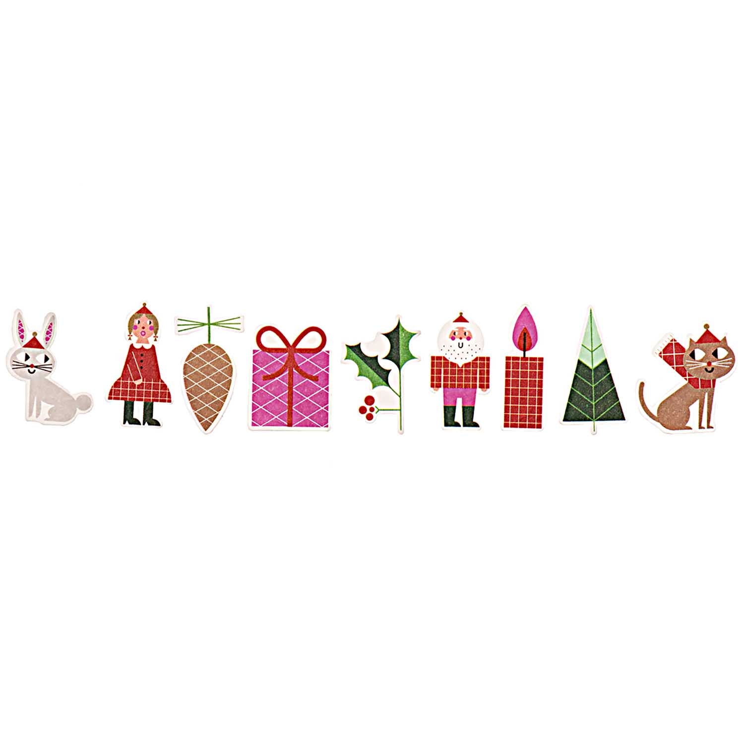 Rico Design Washi Stickers - Christmas Is In The Air