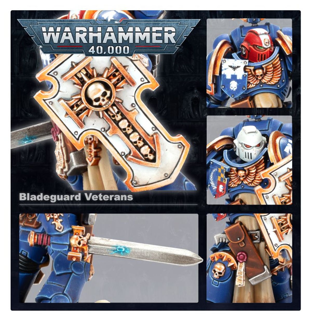 Warhammer 40k: Space Marines - Bladeguard Veterans