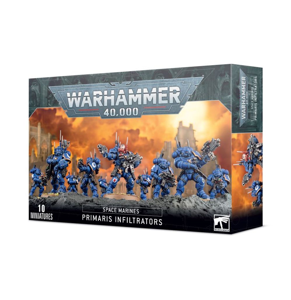 Space Marines Primaris Infiltrators | Buy Online from The Home Crafters