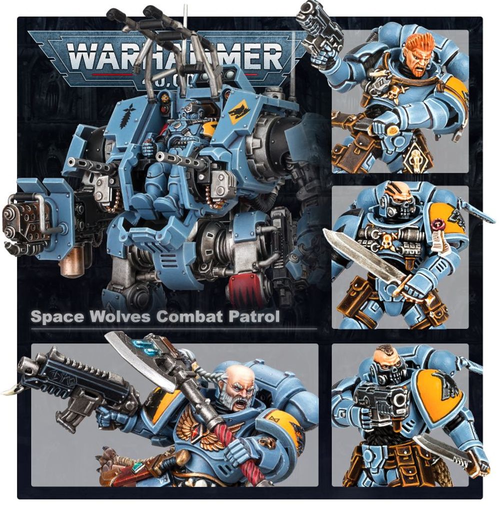 Warhammer 40k - Combat Patrol: Space Wolves